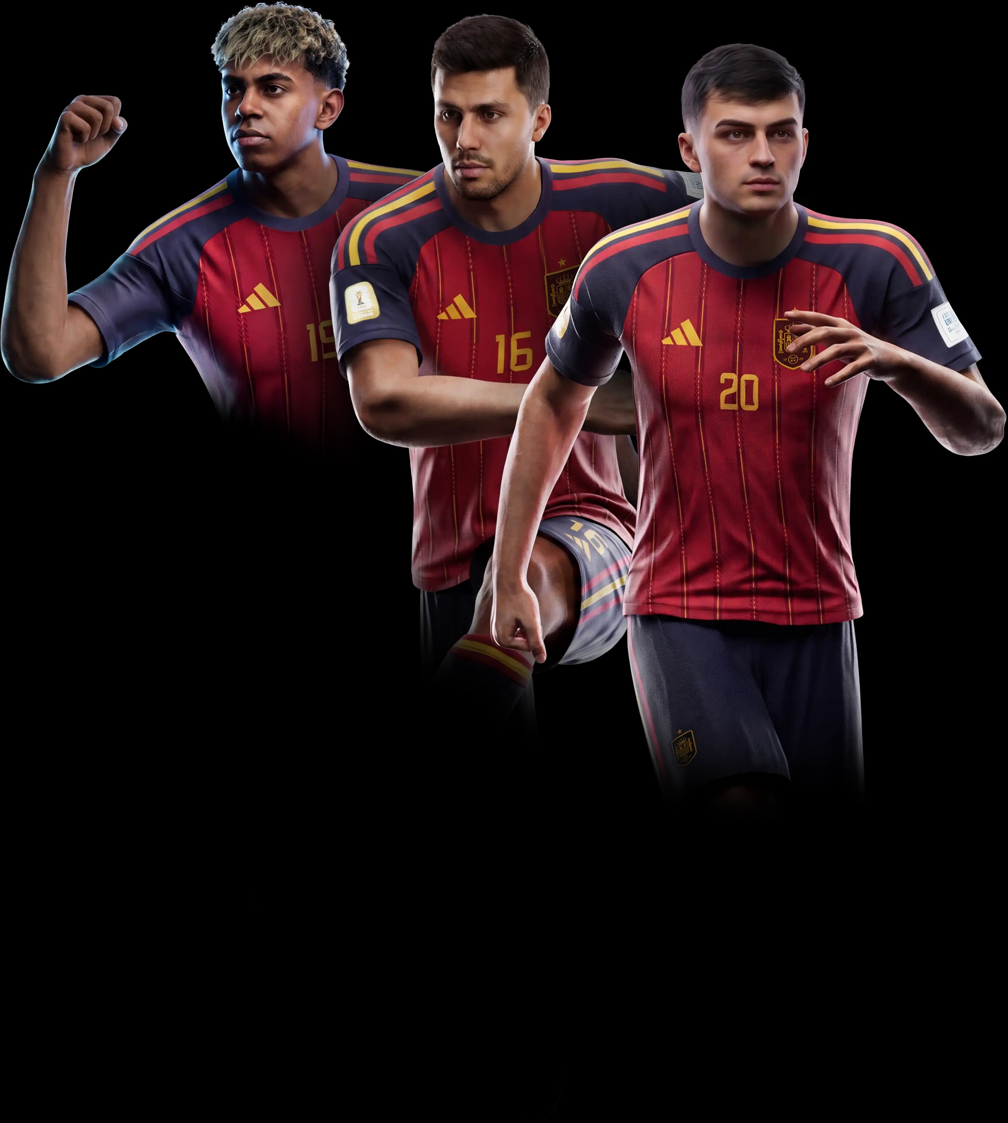 FIFA Spain Trio: Yamal, Rodri, and Pedri